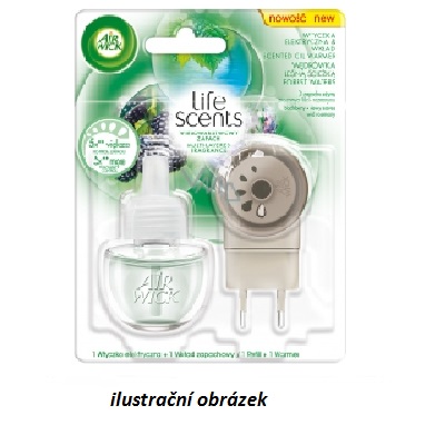 AIRWICK elektrický osvěžovač vzduchu komplet 19 ml - mix vůní